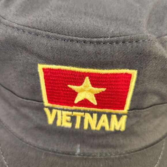 VTG Propper BDU Patrol Cap Vietnam Flag Patch Olive Green Military Cadet XXXL - Picture 3 of 10
